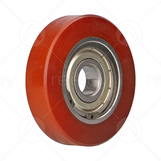 Vulkollan® Guide Roller (90mm OD) VU 93° with Steel Core