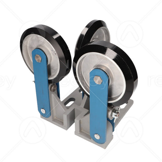 Guide Roller Assembly Model 378 (2 Side Rollers 150x34.5, 1 Face Roller 150x34.5)