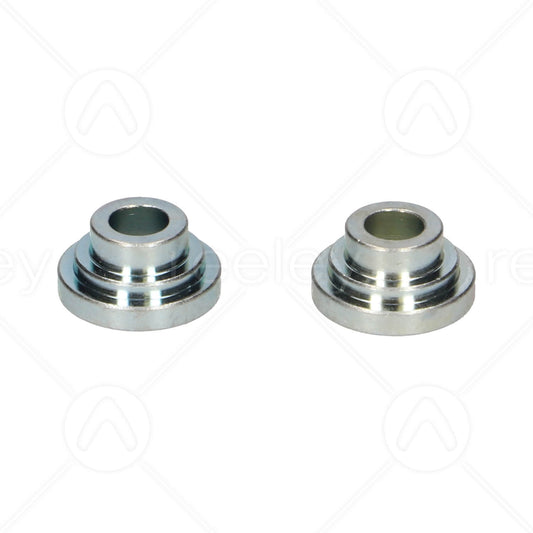Steel Top Hat (Pair) to Reduce Centre to 9mm