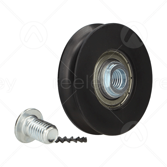 Nylon Door Hanger Roller with M10 Insert (Curved Track)