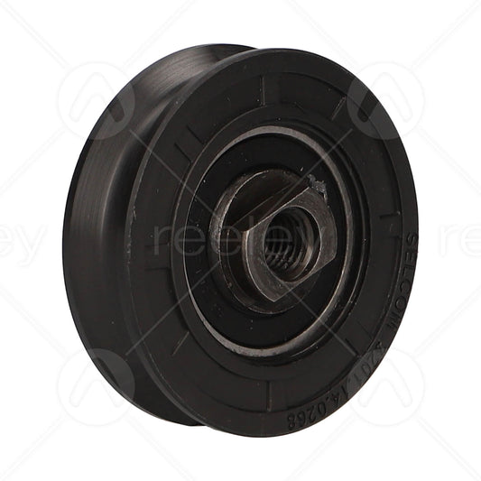 Heavy Duty Nylon Door Hanger Roller with M10 Tapped Insert (V Track)