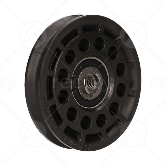 Nylon Door Hanger Roller with M10 Tapped Centre (Curved Track)