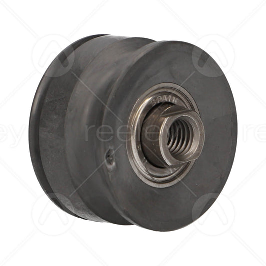 Nylon Low Speed Top Door Hanger Roller with M10 Threaded Insert (Curved Truck)