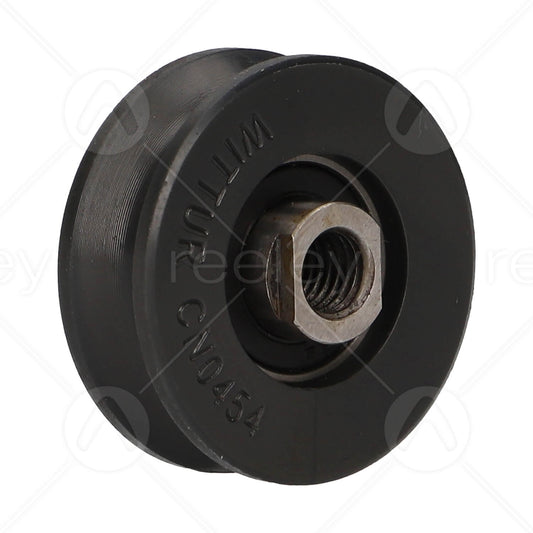 Nylon Hanger Roller with M10 Tapped Insert (Curved Track)