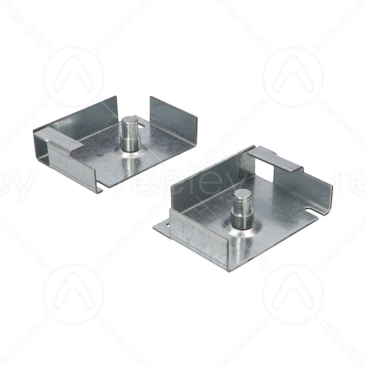 Microlift Landing Door Pulley Mounting Bracket (Pair)