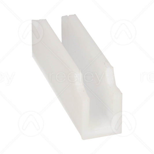 120mm Long Polyethylene Guide Shoe Liner to Suit 16mm Guide Rail