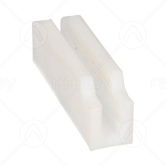 120mm Long Polyethylene Guide Shoe Liner to Suit 10mm Guide Rail