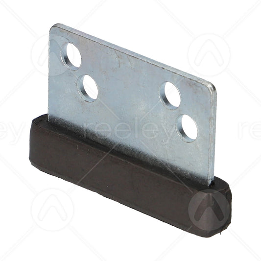 Mild Steel Door Shoe with Nylon Gib