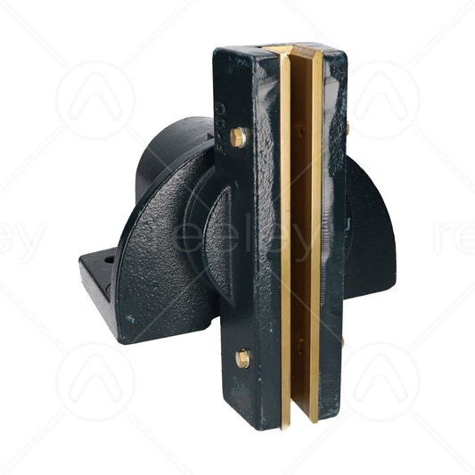 300mm Long T306 Cast Iron Guide Shoe & 3 Brass Liners to Suit 16mm Rail