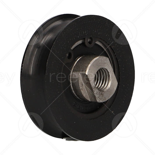 Nylon Door Hanger Roller with M10 Tapped Insert (Curved Track)