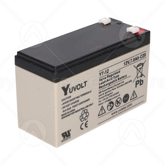 Yuvolt Rechargeable Lead Acid Battery 12V 7Ah