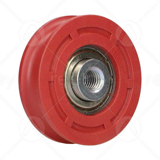 Hanger Roller with M8 Tapped Insert (Curved Track)