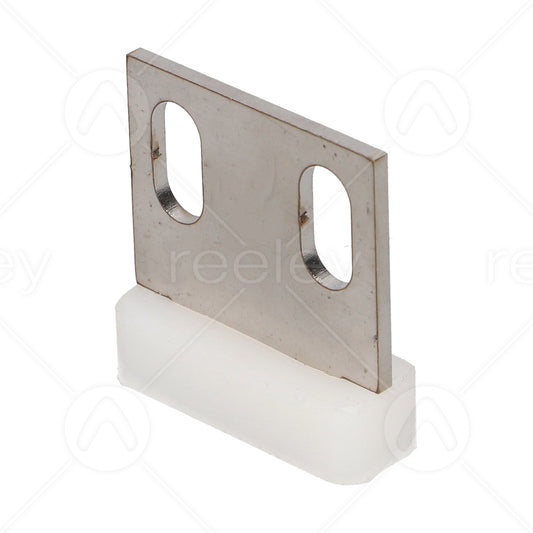 Stainless Steel Door Shoe with Nylon Gib