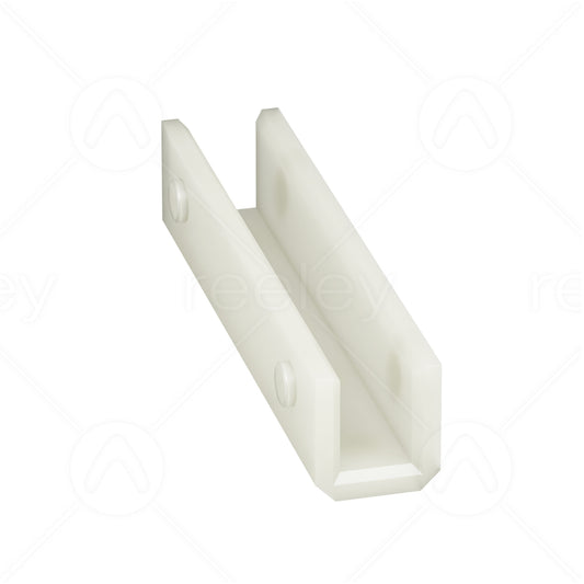 135mm Long Polyurethane Guide Shoe Liner to Suit 16mm Guide Rail