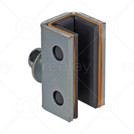 65mm Long Steel/Polyethylene Counterweight Guide Shoe to Suit 16mm Guide Rail