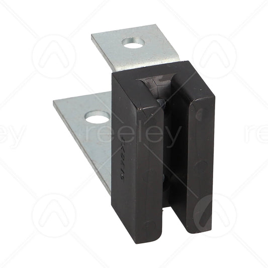 67mm Long Polyurethane Guide Shoe on Bracket to Suit 10mm Guide Rail