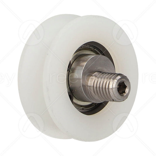 Nylon Kicking Roller with M10 Eccentric Pin (Curved Track)