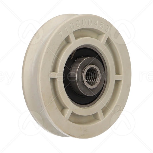 Nylon Door Hanger Roller with M10 Tapped Insert (Curved Track)