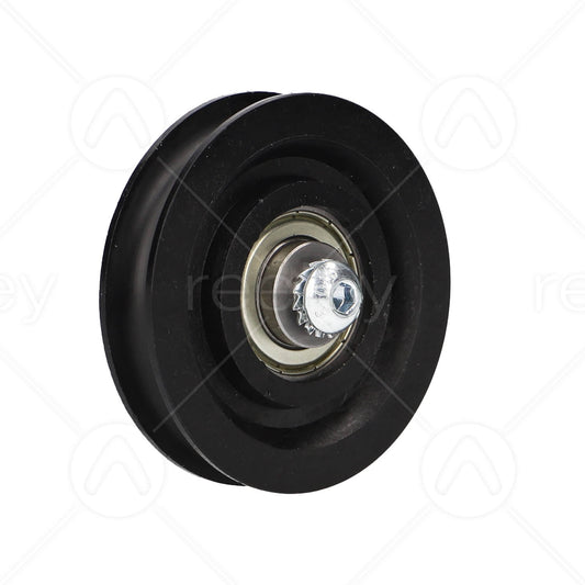 Nylon Door Hanger Roller with M8 Tapped Insert (Curved Track)