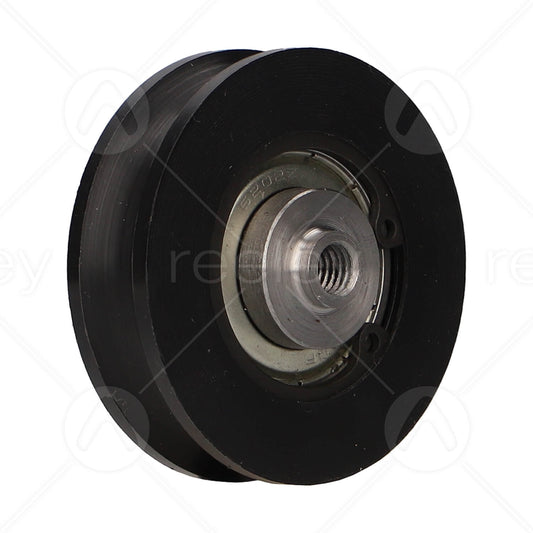 Slycma Nylon Hanger Roller with M8 Tapped Insert (Curved Track)