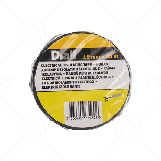 Black Insulation Tape 19mm x 33 Metres