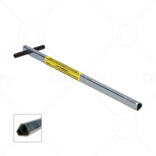 Emergency Triangular Key Type "F" (200mm Long)