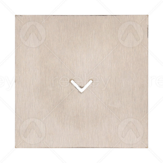 V Release Key Escutcheon Plate