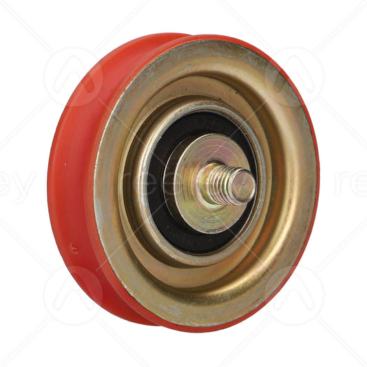 Steel Hanger Roller with Polyurethane Tyre with M10 Concentric Pin (Curved Track)