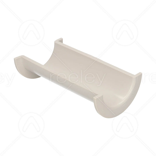 132mm Long Polyethylene Round Guide Shoe Liner to Suit 50mm Guide Rail
