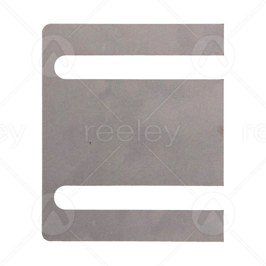 1mm Side Loading Mild Steel Packer (60mm Slot Centres)