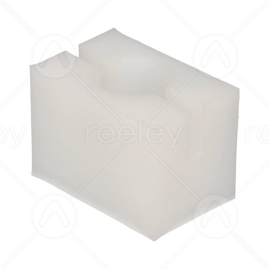60mm Long Polyethylene Ram Head Guide Shoe Liner to Suit 5mm Guide Rail