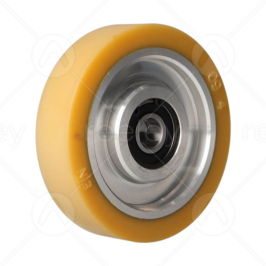 Vulkollan® Guide Roller (125mm OD) VU 93° with Aluminium Core