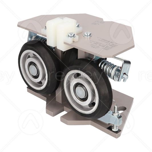 Guide Roller Assembly with 3 x 100mm OD Rollers