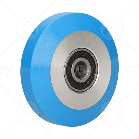 Polyurethane Side & Face Guide Roller (83mm OD) with Steel Core