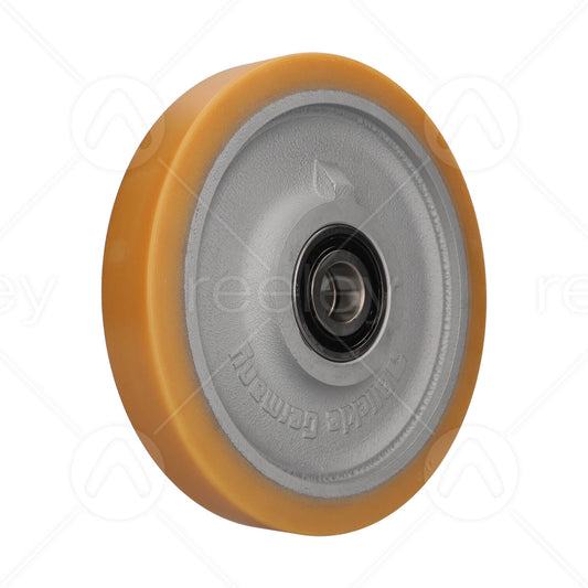 Vulkollan® Guide Roller (250mm OD) VU 93° with Steel Core