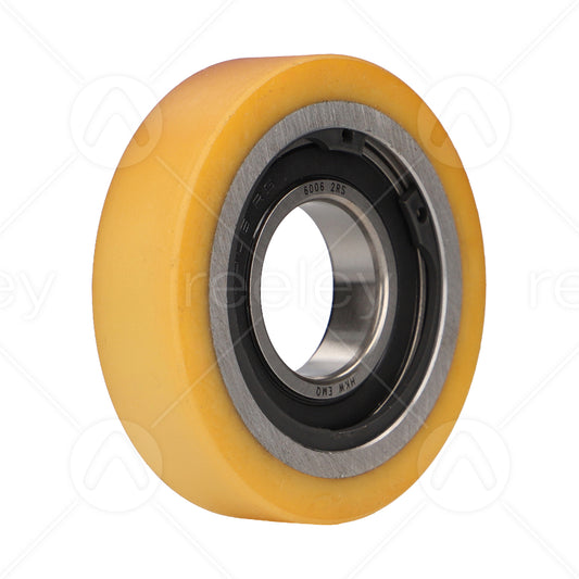 Vulkollan® Guide Roller (80mm OD) VU 93° with Steel Core