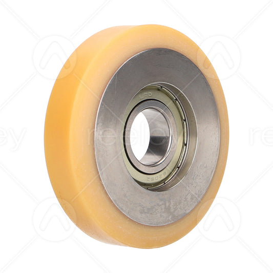 Vulkollan® Guide Roller (100mm OD) VU 93° with Steel Core