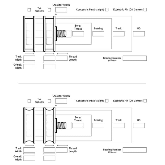 Hanger Roller Template