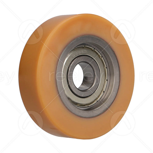 Vulkollan® Guide Roller (90mm OD) VU 93° with Steel Core