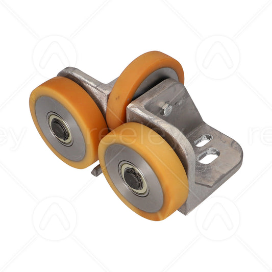 Guide Roller Assembly (2 Side Rollers 100x25, 1 Face Roller 100x20)