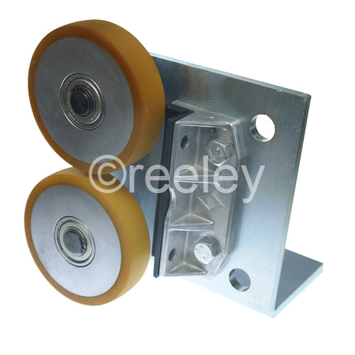 Guide Roller L Frame Assembly (2 Rollers 125x30)