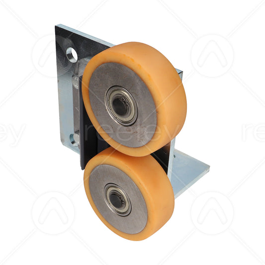 Guide Roller L Frame Assembly (2 Rollers 150x40)