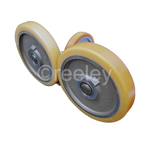 Guide Roller Assembly (2 Side Rollers 250x40, 1 Face Roller 150x25)