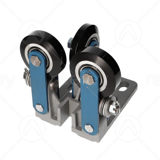 Guide Roller Assembly Model 377 (2 Side Rollers 83x26, 1 Face Roller 83x26)