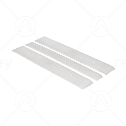 300mm Long Set of 3 Polyethylene Guide Shoe Liners