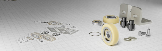 Guide Roller Assemblies, Pins & Accessories
