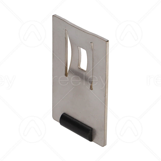Stainless Steel Door Shoe with Nylon Gib for ADV & ADT (Straight)