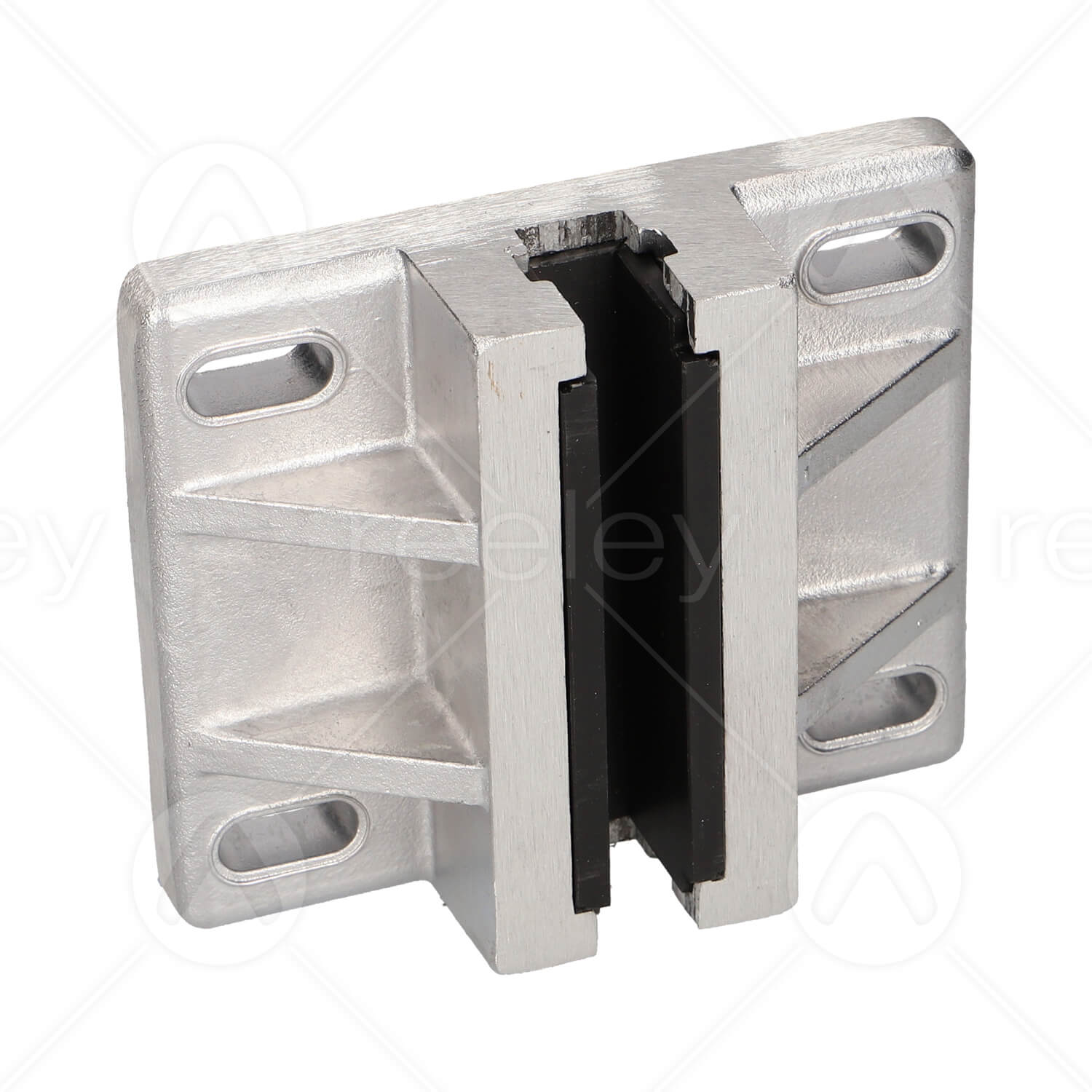 Guide Shoe Railing Aluminium Guide Shoe with Liner to Suit 16mm Guide Rail – Reeley Ltd