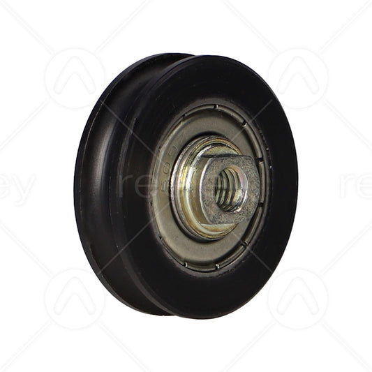 Hanger Roller (Curved Track) with M6 Tapped Insert