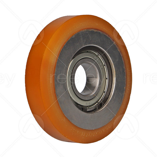 Vulkollan® Guide Roller (100mm OD) VU 93° with Steel Core